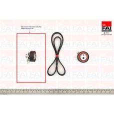 TBK76 FAI AutoParts Комплект ременя ГРМ