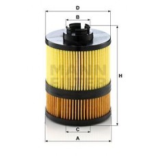 HU 9002 z MANN-FILTER Масляний фільтр