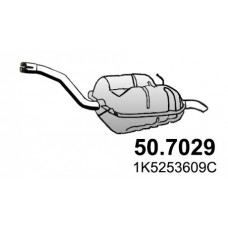50.7029 ASSO Глушник вихлопних газів кінцевий