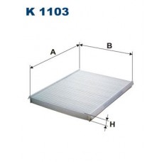 K 1103 FILTRON Фільтр повітря у внутрішньому просторі