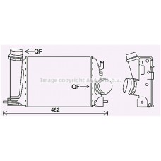 DN4451 AVA QUALITY COOLING Интеркулер