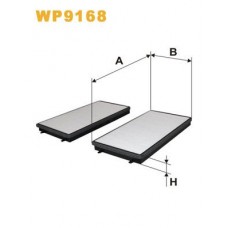 WP9168 WIX FILTERS Фільтр повітря у внутрішньому просторі