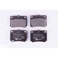 8DB 355 009-501 HELLA PAGID Комплект гальмівних колодок дисковий гальм
