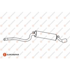 E12846P EUROREPAR Глушник вихлопних газів кінцевий