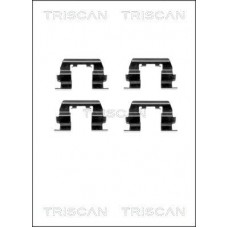 8105 431621 TRISCAN Комплектуючі колодки дискового гальма