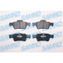 5SP1254 SAMKO Комплект гальмівних колодок дисковий гальм