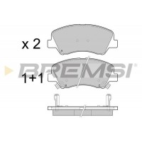 BP3470 BREMSI Комплект гальмівних колодок дисковий гальм