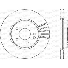 BDR1314.20 OPEN PARTS Гальмівний диск
