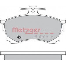 1170453 METZGER КомплеК т гальмівних колодок, дискове гальмо