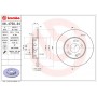 08.4750.34 BREMBO Гальмівний диск