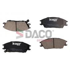 323403 DACO Germany Комплект гальмівних колодок дисковий гальм