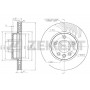 BS-5285 ZEKKERT Гальмівний диск