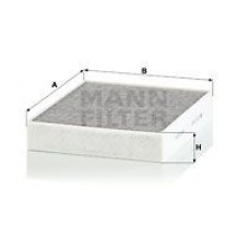 CUK 25 001 MANN-FILTER Фільтр повітря у внутрішньому просторі