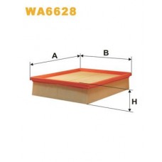 WA6628 WIX FILTERS Повітряний фільтр
