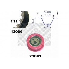 73081 MAPCO Комплект ременя ГРМ