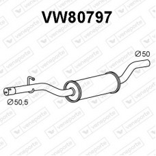 VW80797 VENEPORTE Предглушник вихлопних газів