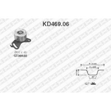 KD469.06 SNR Комплект ременя ГРМ