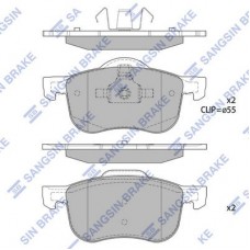 SP2122 Hi-Q Комплект гальмівних колодок дисковий гальм