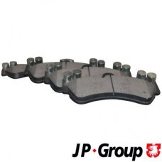 1163604110 JP GROUP Комплект гальмівних колодок дисковий гальм