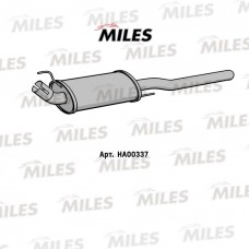 HA00337 MILES Глушник вихлопних газів кінцевий