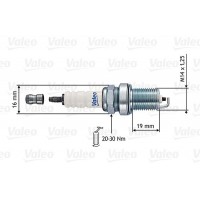 246877 VALEO Свічка запалювання