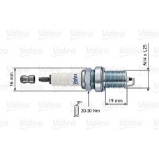 246877 VALEO Свічка запалювання