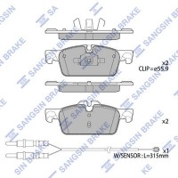 SP4132 Hi-Q Комплект гальмівних колодок дисковий гальм