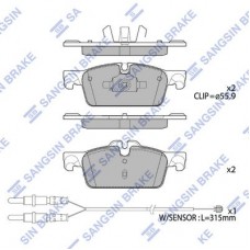 SP4132 Hi-Q Комплект гальмівних колодок дисковий гальм