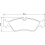 363710201824 MAGNETI MARELLI Комплект гальмівних колодок дисковий гальм