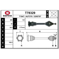 T78329 EAI Привідний вал