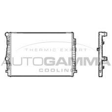 107199 AUTOGAMMA Радіатор охолодження двигуна