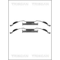 8105 101611 TRISCAN Комплектуючі колодки дискового гальма