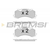 BP3776 BREMSI Комплект гальмівних колодок дисковий гальм