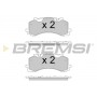 BP3776 BREMSI Комплект гальмівних колодок дисковий гальм