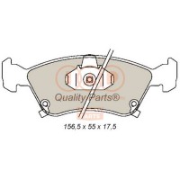 704-17082 IAP QUALITY PARTS КомплеК т гальмівних колодок, дискове гальмо