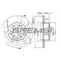 CD6069S BREMSI Гальмівний диск