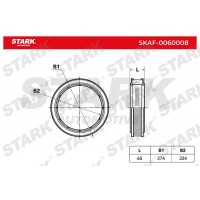 SKAF-0060008 Stark Повітряний фільтр