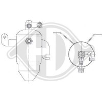 DCT1061 DIEDERICHS Осушувач кондиціонера