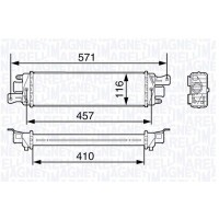 351319202810 MAGNETI MARELLI Интеркулер