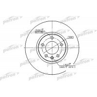 PBD2645 PATRON Гальмівний диск
