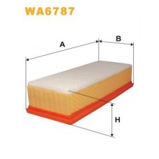 WA6787 WIX FILTERS Повітряний фільтр