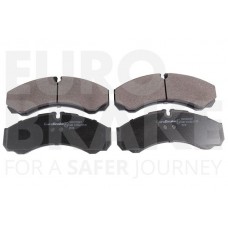 5502222367 EUROBRAKE Комплект гальмівних колодок дисковий гальм