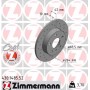 430.1485.52 ZIMMERMANN Гальмівний диск