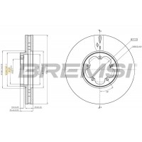 CD8470V BREMSI Гальмівний диск