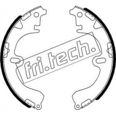 1115.290 fri.tech. Комплект гальмівних колодок