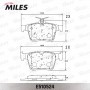 E510524 MILES КомплеК т гальмівних колодок, дискове гальмо