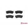 P 30 016 BREMBO Комплект гальмівних колодок дисковий гальм