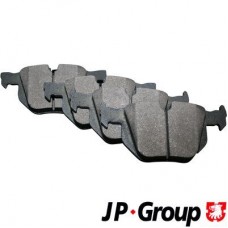 1463700410 JP GROUP Комплект гальмівних колодок дисковий гальм