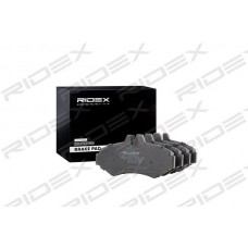 402B0384 RIDEX Комплект гальмівних колодок дисковий гальм