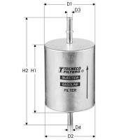 IN32 TECNECO FILTERS Паливний фільтр